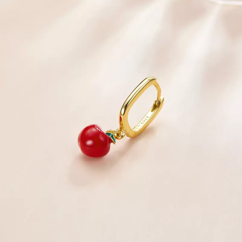 (afbeelding voor) Pandora Style appel Oorhangers - SCE1079 - Bekijken 2