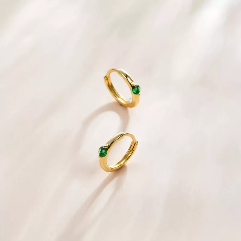 (afbeelding voor) Pandora Style Bal Oorringen - SCE1050-GN - Bekijken 2