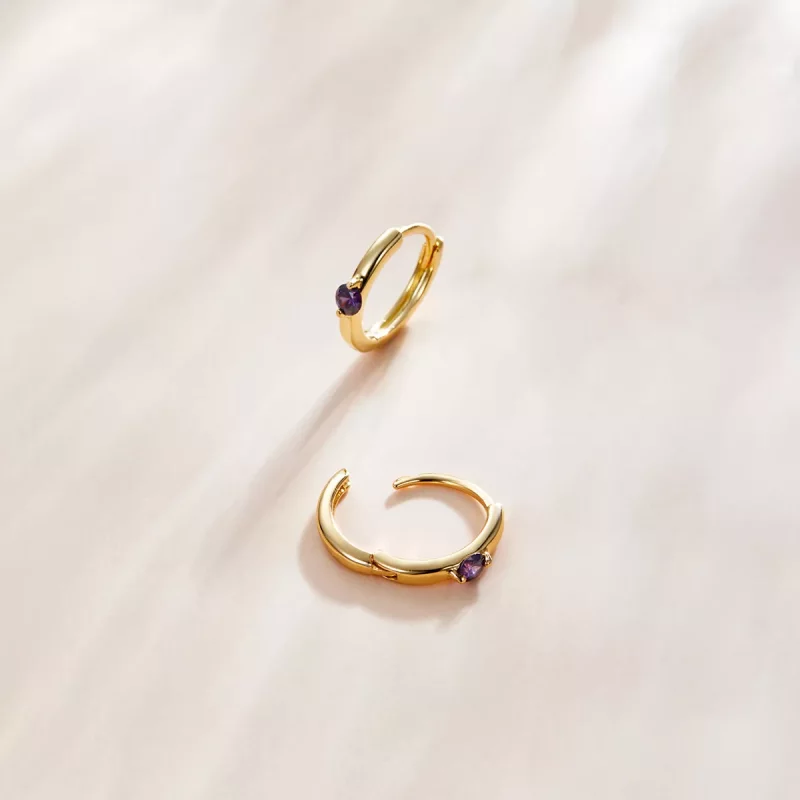 (afbeelding voor) Pandora Style Bal Oorringen - SCE1050-VT - Bekijken 2
