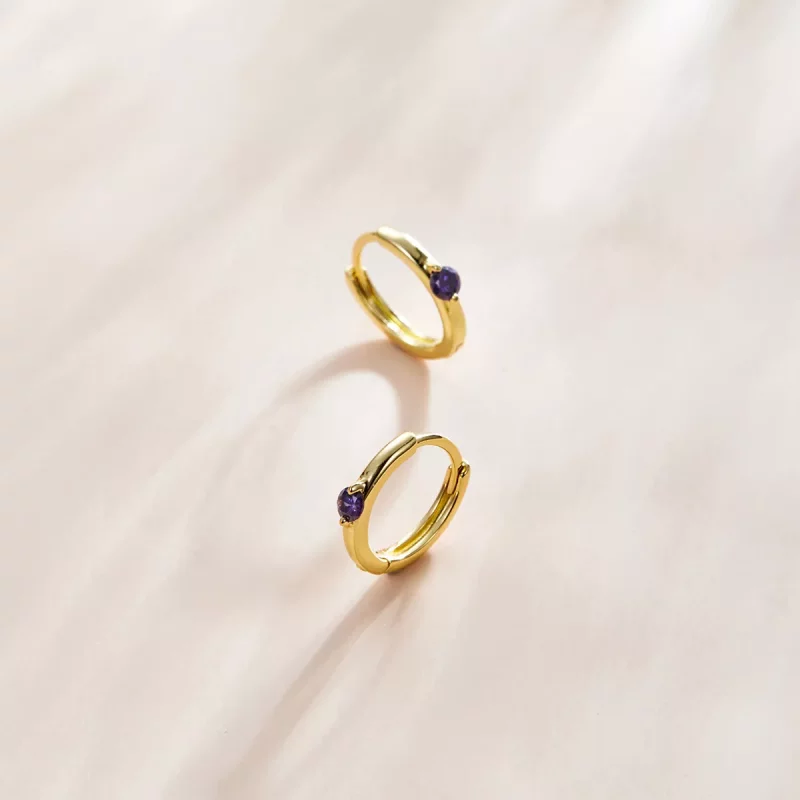 (afbeelding voor) Pandora Style Bal Oorringen - SCE1050-VT - Bekijken 3