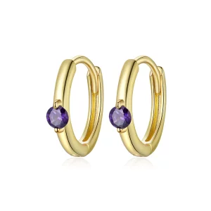 (afbeelding voor) Pandora Style Bal Oorringen - SCE1050-VT