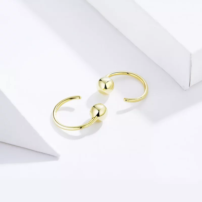 (afbeelding voor) Pandora Style Bal Oorringen - SCE782-B - Bekijken 3