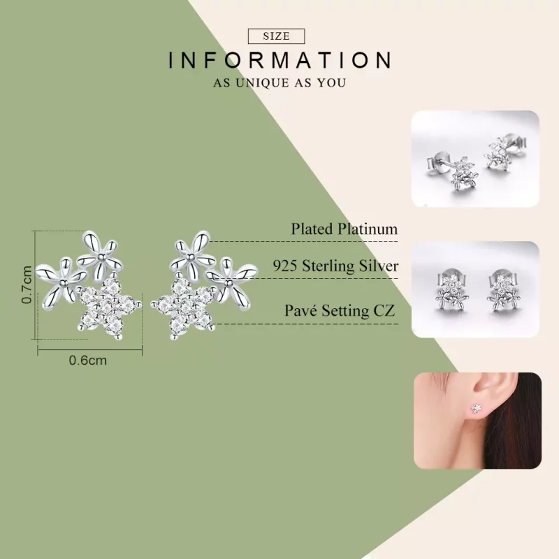 (afbeelding voor) Pandora Style Beschermend oog Oorknopjes - BSE030 - Bekijken 7
