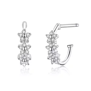 Pandora Style Bloesem Oorringen - SCE756 (afbeelding voor) Pandora Style Bloesem Oorringen - SCE756