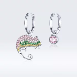 (afbeelding voor) Pandora Style Chamaeleonidae Oorhangers - BSE368