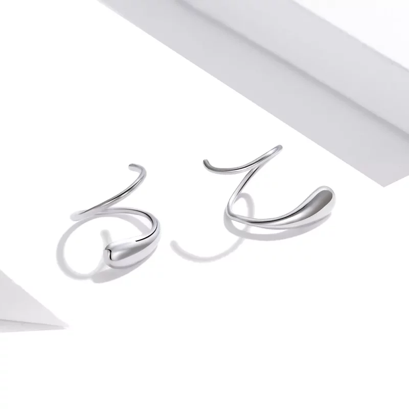 (afbeelding voor) Pandora Style Creatieve waterdruppels Oorknopjes - SCE1130 - Bekijken 2