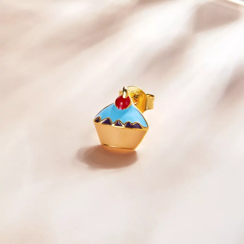 (afbeelding voor) Pandora Style Cupcake Oorknopjes - SCE1161 - Bekijken 2