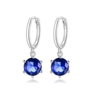 Pandora Style Cz Oorhangers - SCE1020-BU (afbeelding voor) Pandora Style Cz Oorhangers - SCE1020-BU