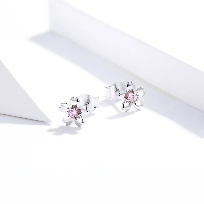 (afbeelding voor) Pandora Style Daisy Bloem Stud Oorknopjes - SCE784 - Bekijken 2