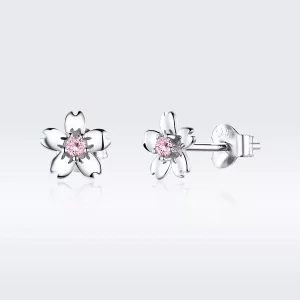 (afbeelding voor) Pandora Style Daisy Bloem Stud Oorknopjes - SCE784