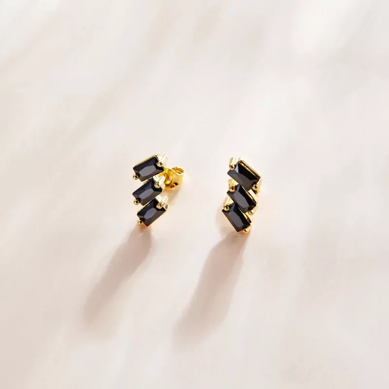 (afbeelding voor) Pandora Style Degelijk Oorknopjes - SCE1051-BK - Bekijken 2