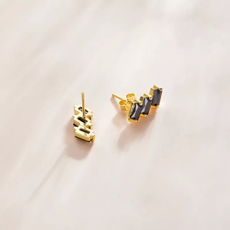 (afbeelding voor) Pandora Style Degelijk Oorknopjes - SCE1051-BK - Bekijken 3