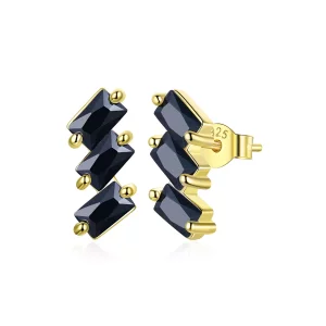 (afbeelding voor) Pandora Style Degelijk Oorknopjes - SCE1051-BK