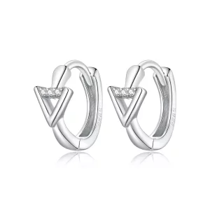 Pandora Style Driehoek Oorknopjes - SCE1039 (afbeelding voor) Pandora Style Driehoek Oorknopjes - SCE1039