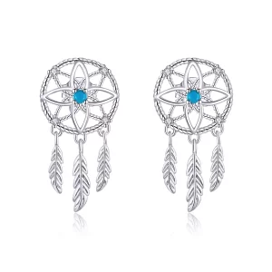 (afbeelding voor) Pandora Style Dromenvanger Oorhangers - BSE339
