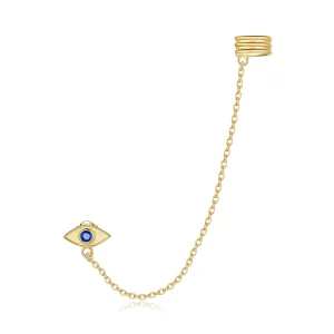Pandora Style Duivelsoog Oorhangers - SCE1096 (afbeelding voor) Pandora Style Duivelsoog Oorhangers - SCE1096