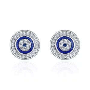 Pandora Style Duivelsoog Oorknopjes - SCE148 (afbeelding voor) Pandora Style Duivelsoog Oorknopjes - SCE148