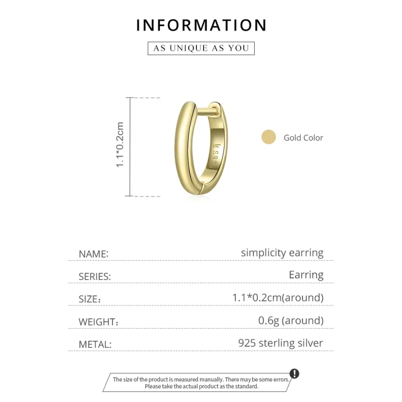 (afbeelding voor) Pandora Style Eenvoud Oorringen - SCE1093 - Bekijken 3