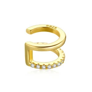 (afbeelding voor) Pandora Style Eenvoudig Oorclip - SCE994-B