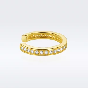 (afbeelding voor) Pandora Style Eenvoudig Oorclip - SCE998-B