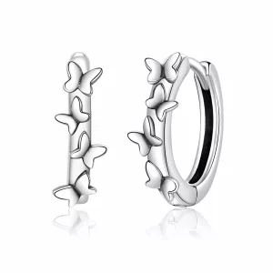 Pandora Style Elegante Butterfiles Oorringen - SCE927 (afbeelding voor) Pandora Style Elegante Butterfiles Oorringen - SCE927