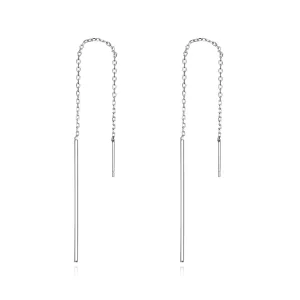 Pandora Style Elegante lijn Oorhangers - SCE490 (afbeelding voor) Pandora Style Elegante lijn Oorhangers - SCE490
