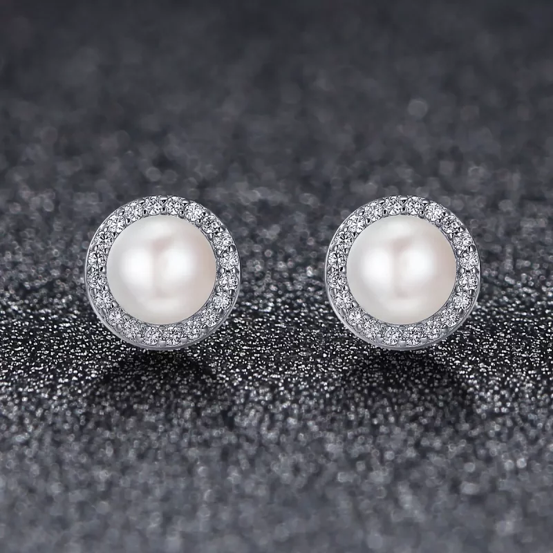 (afbeelding voor) Pandora Style Elegante monoloog Oorknopjes - SCE122 - Bekijken 3