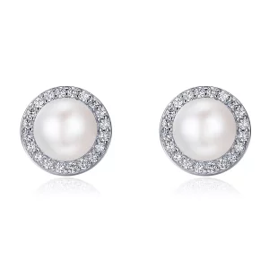(afbeelding voor) Pandora Style Elegante monoloog Oorknopjes - SCE122