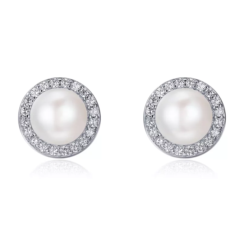 (afbeelding voor) Pandora Style Elegante monoloog Oorknopjes - SCE122