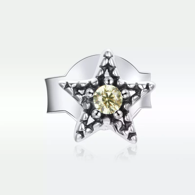 (afbeelding voor) Pandora Style Enkele Starmount Oorknopjes - SCE1066 - Bekijken 4