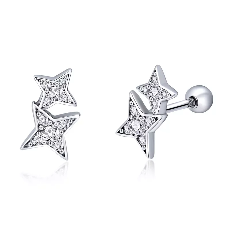 (afbeelding voor) Pandora Style Fascinerend sterrenlicht Oorknopjes - SCE432