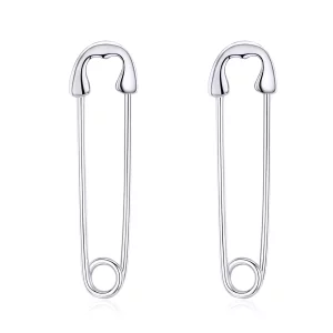 Pandora Style Gelukkig Paperclip Oorknopjes - SCE695-A (afbeelding voor) Pandora Style Gelukkig Paperclip Oorknopjes - SCE695-A
