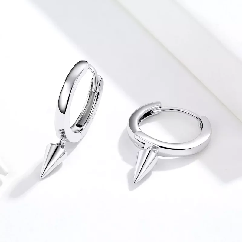 (afbeelding voor) Pandora Style Geometrie Oorhangers - SCE744 - Bekijken 2