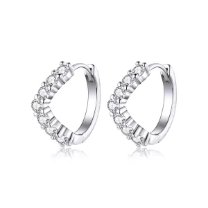 Pandora Style Geometrie Oorringen - SCE844 (afbeelding voor) Pandora Style Geometrie Oorringen - SCE844