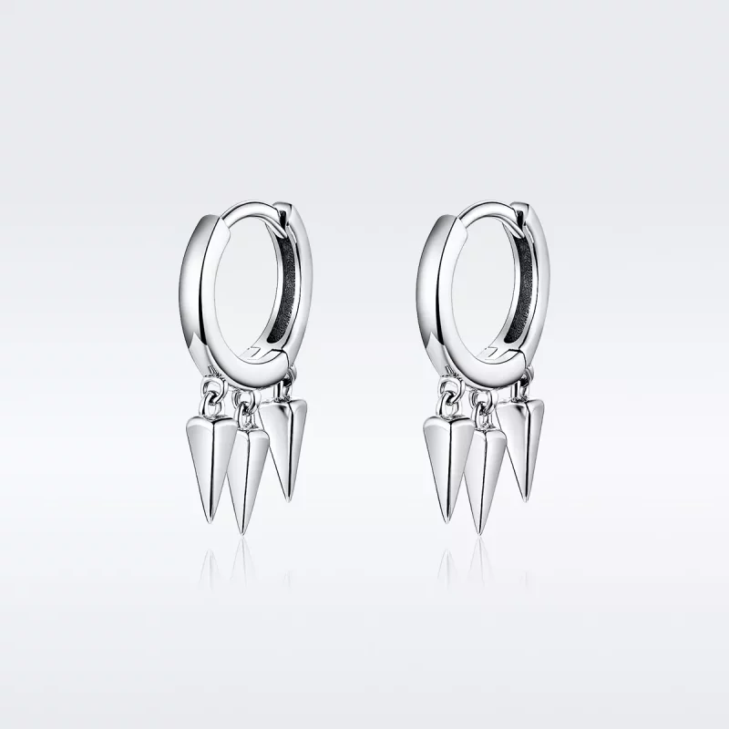 (afbeelding voor) Pandora Style Geometrisch Oorhangers - SCE779