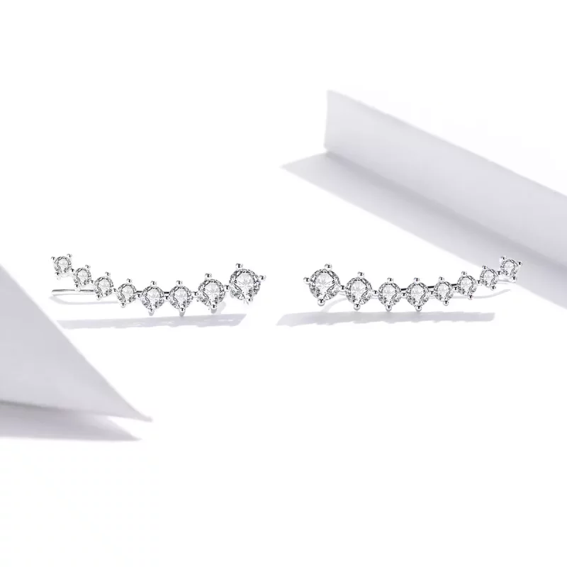 (afbeelding voor) Pandora Style Glanzend licht Oorknopjes - SCE920 - Bekijken 2