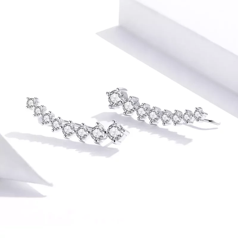 (afbeelding voor) Pandora Style Glanzend licht Oorknopjes - SCE920 - Bekijken 4