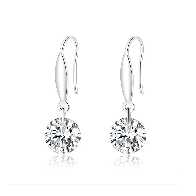 (afbeelding voor) Pandora Style Glanzend Meisje Oorhangers - BSE212