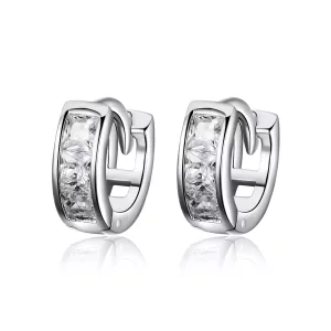 (afbeelding voor) Pandora Style Glanzend Meisje Oorringen - SCE515