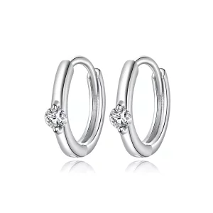 (afbeelding voor) Pandora Style Glanzende diamant Oorringen - SCE1050-A