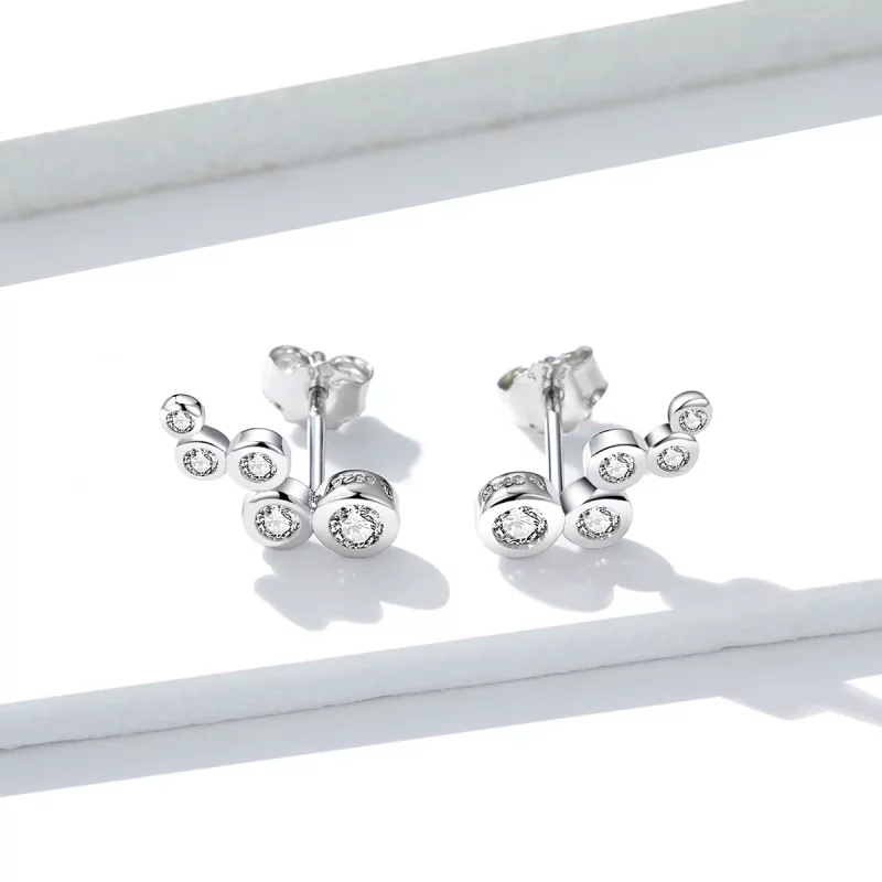 (afbeelding voor) Pandora Style Glanzende elegantie Oorknopjes - BSE235 - Bekijken 3