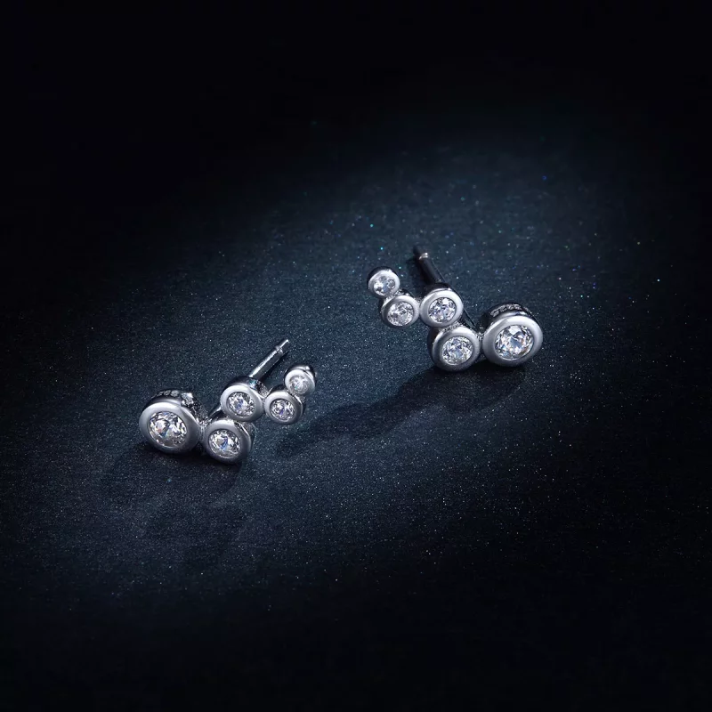 (afbeelding voor) Pandora Style Glanzende elegantie Oorknopjes - BSE235 - Bekijken 8