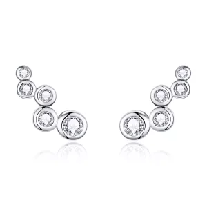 (afbeelding voor) Pandora Style Glanzende elegantie Oorknopjes - BSE235