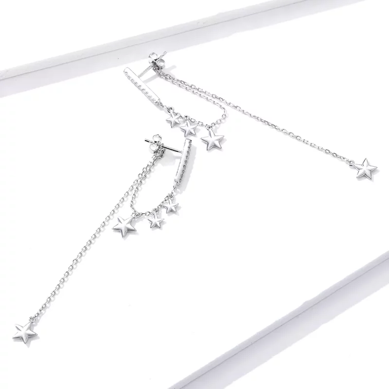 (afbeelding voor) Pandora Style Glanzende mango Oorhangers - BSE349 - Bekijken 3