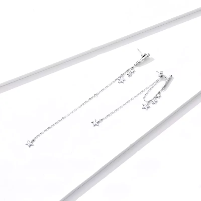 (afbeelding voor) Pandora Style Glanzende mango Oorhangers - BSE349 - Bekijken 4