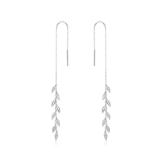 (afbeelding voor) Pandora Style Glanzende Tarwe Oorhangers - BSE447