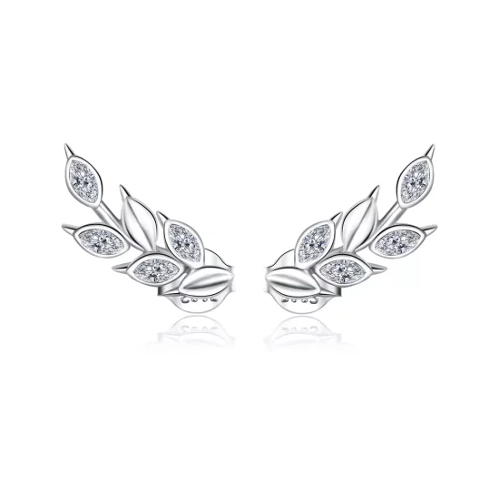 (afbeelding voor) Pandora Style Glanzende tarweoren Oorknopjes - BSE415