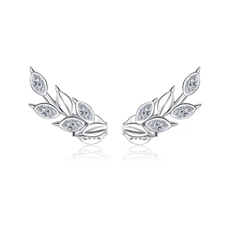 (afbeelding voor) Pandora Style Glanzende tarweoren Oorknopjes - BSE415