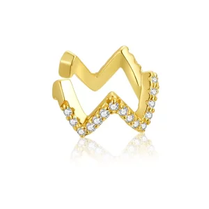 (afbeelding voor) Pandora Style Golf Oorclip - SCE995-B