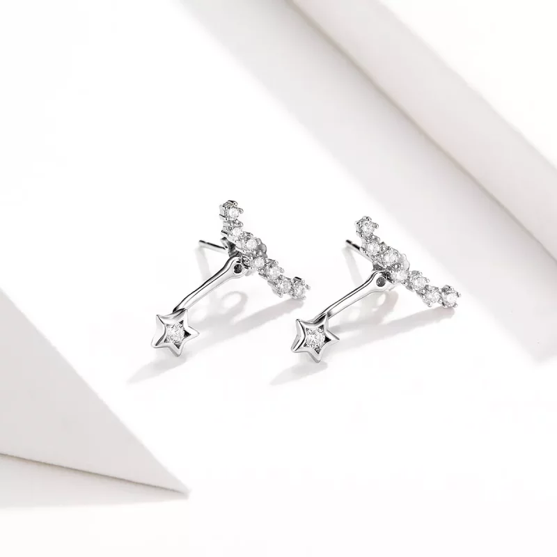(afbeelding voor) Pandora Style Herinneringen Oorhangers - BSE175 - Bekijken 2